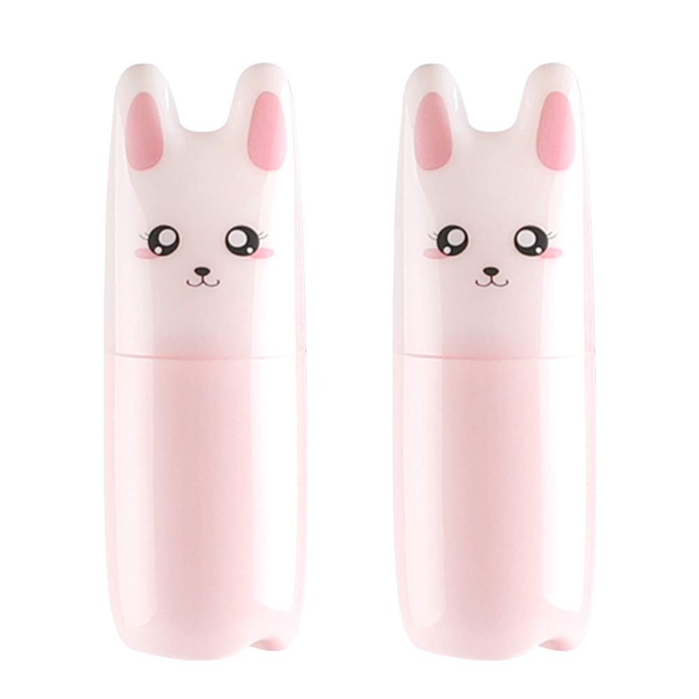 BESTOYARD 2pcs Pink 70ML Cute Cat Design Pump Spray Bottle Empty Water Sprayer Plastic Mist Atomizer Multifunctional Refillable 