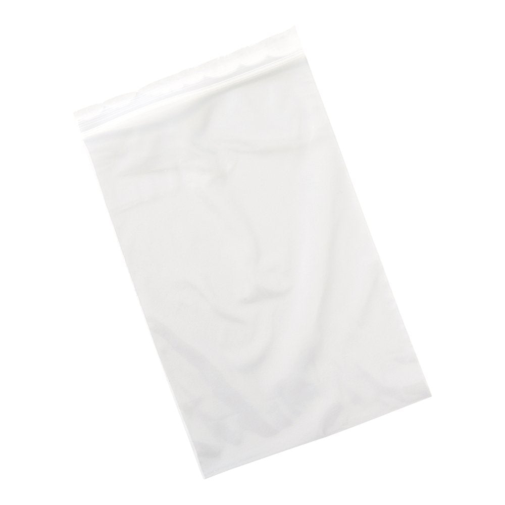 Restaurantware Bag Tek 9.5 X 6 Inch Resealable Zip Bags 100 High Clarity Zip Bags - For Snacks Nuts Seeds Candy Treats & More Cl