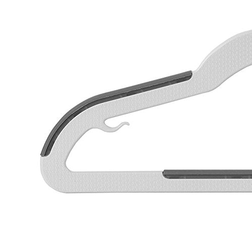 Finnhomy Extra Strong 30 Pack Plastic Hangers For Baby And Kids, Children Clothes Hangers With Non-Slip Pads, Great For Any Baby