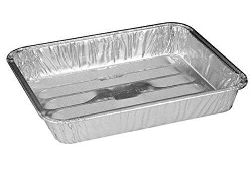 Handi-Foil 8'' X 7'' X1.3'' Small Mini Toaster Oven Broiler Baking Pan Hfa Ref# 334 (Pack Of 25)