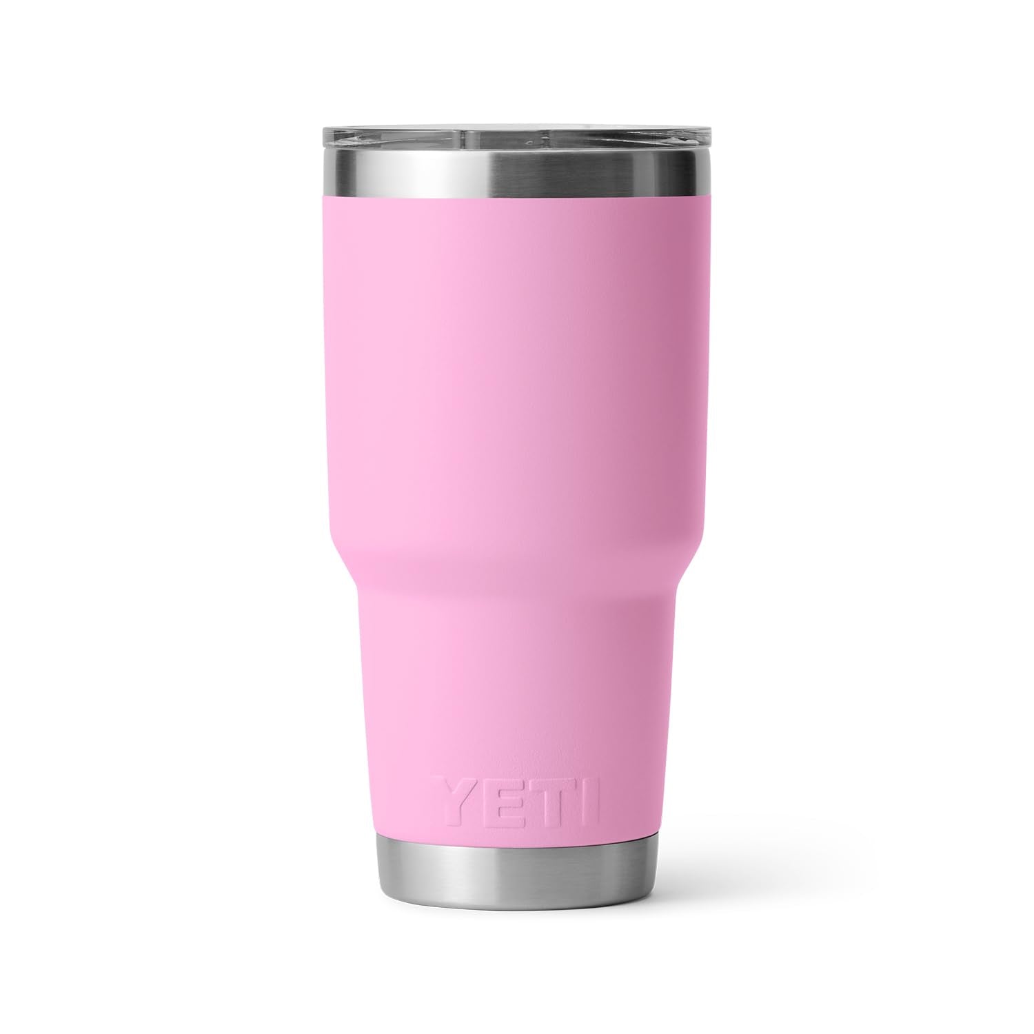 Yeti Rambler 30 Oz Tumbler, Stainless Steel, Vacuum Insulated With Magslider Lid, Power Pink
