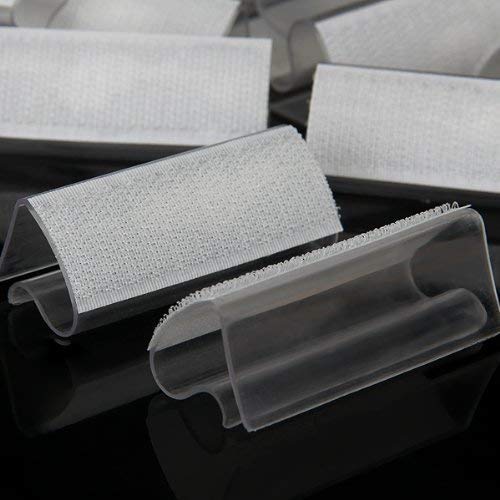 Navadeal Table Skirting Clips Tablecloth Clips For Table 3/4'' To 1'' With Hook | Pack Of 50 | Great For Wedding Home Meeting Pa
