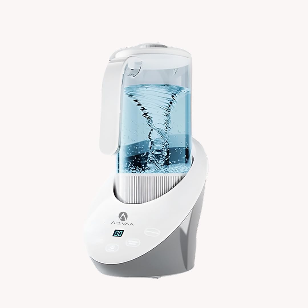 Adivaa Hydrogen Water Pitcher  Bpa Free Rich Water Generator Electrolysis Jug With Spe/Pem Technology | Hydrogen Machine Ionize