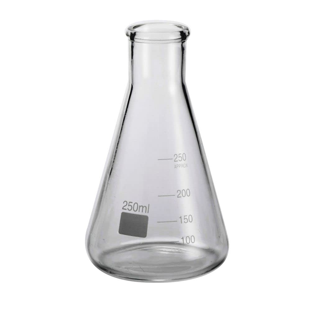 American Metalcraft GF8 Glass Chemistry Flask, 8 1/2Ounces
