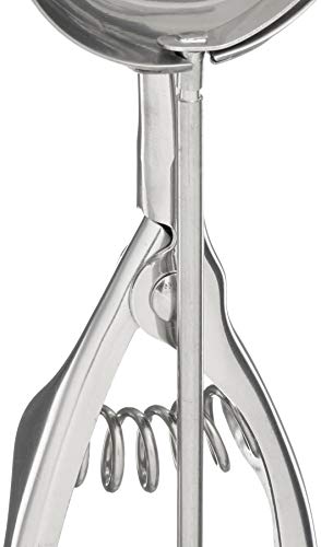 Fox Run Ice Cream/Cookie Dough Scoop, 2-1/8-Inch, Metallic