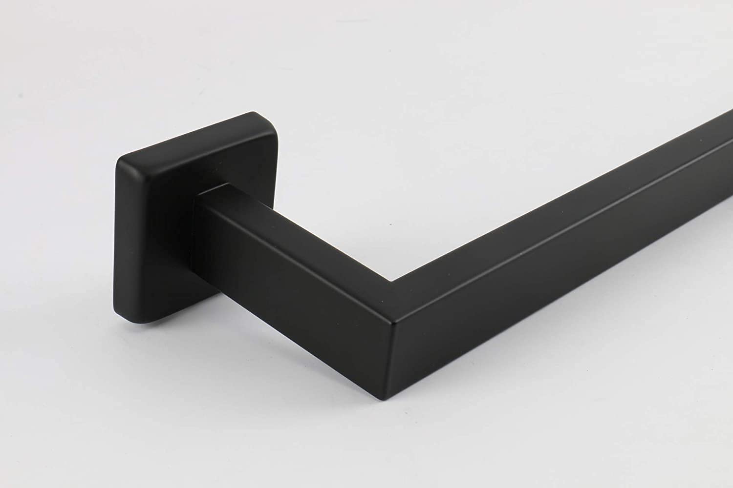 Tocten Bath Towel Rack - Square Base Thicken Sus304 Stainless Steel Towel Bar For Bathroom, Bathroom Accessories Towel Rod Heavy