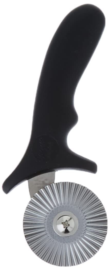 Ateco Pastry Wheel - Black Stainless, Model 3233, Essential Baking Tool