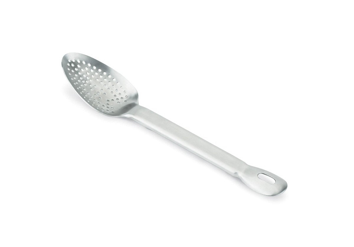 Vollrath 15-1/2'' Heavy-Duty Stainless Steel Perforated Basting Spoon