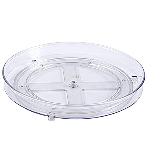Lazy Susan Rotating Kitchen Turntable Food Storage Spinning Organizer Container For Countertop, Cabinet, Pantry, Fridge, Cupboar