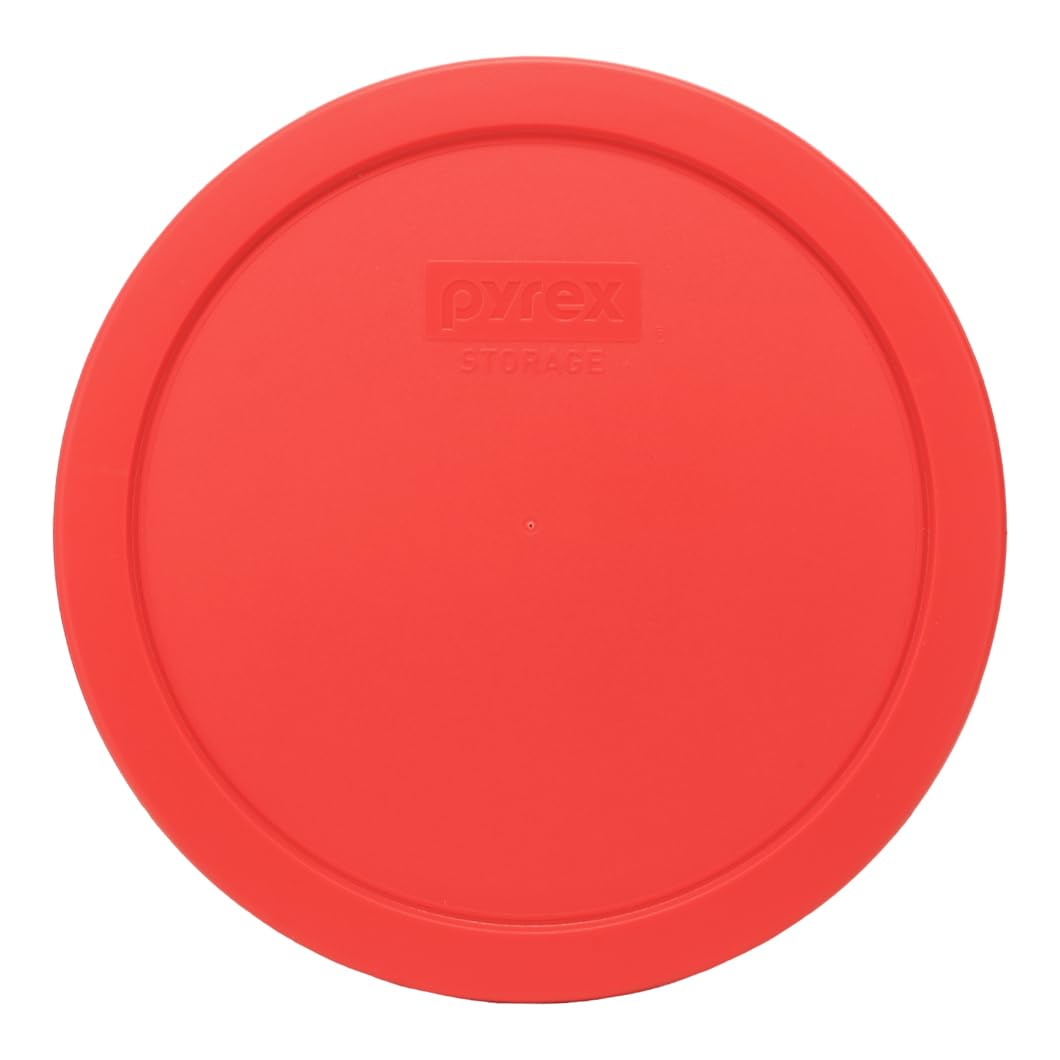 Pyrex (2) 7202-Pc-Ro-Rd, (3) 7200-Pc-Ro-Gn, (2) 7201-Pc-Ro-Pur, (2) 7402-Pc-Ro-Rd Replacement Lids
