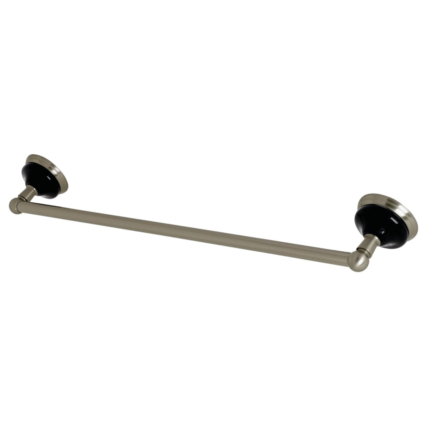 Kingston Brass BA9112BN Water Onyx 18 in. Towel Bar  Brushed Nickel