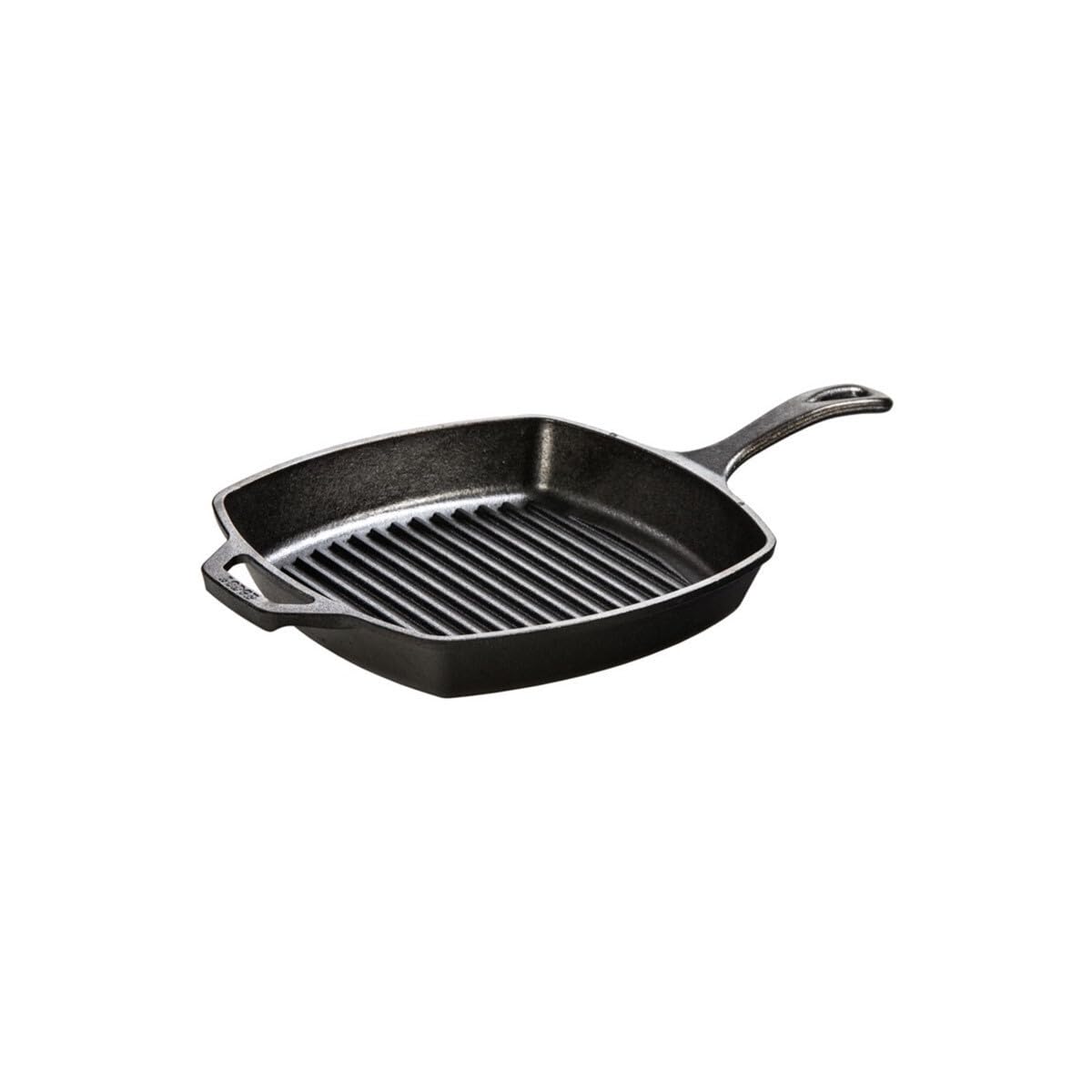 Lodge Cast Iron Grill Pan 26.67 Cm / 26.67 Cm, Cast Iron, Black, 26.7 Cm (10.5 Inches)