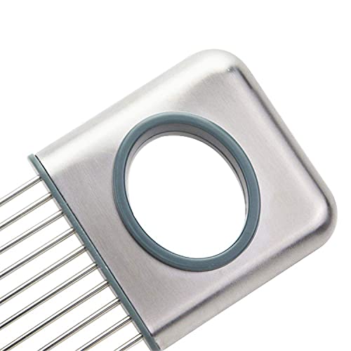 Onion Holder Slicer Stainless Steel Cutting Kitchen Gadget Niftyplaza Multipurpose Prongs Vegetable Tomato Cutter Kitchen Tool
