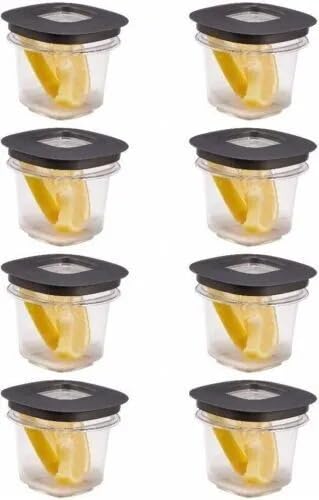 Stoge Rubbermaid Food Storage Containers, Bundle 0.5 Cup 12 Pack