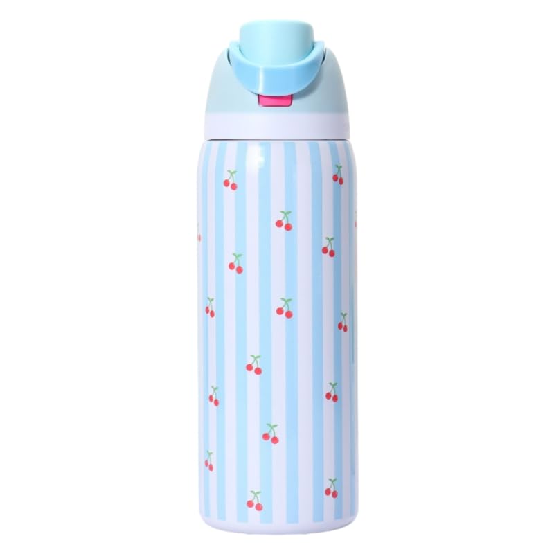 Viorrittia MultiColor 32oz Isothermal Vacuum Cup, 18/8 Stainless Steel Insulated Tumbler, Leakproof Large Capacity Drink Mug fo