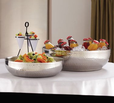 American Metalcraft Hmdwb19 Bowls, 19'' Length X 19'' Width, Clear