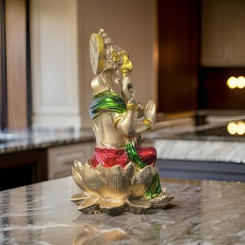 A&S Ventures Elegant Ganesha Idol Exquisite Ganesh Murti Statue For Home Dcor, Pooja Room, And Thoughtful Gifts Ganapati Idol Vi