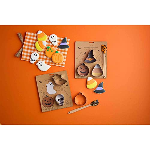 Mud Pie Halloween Baking Set, Candy Corn, 9 1/2'' X 8''