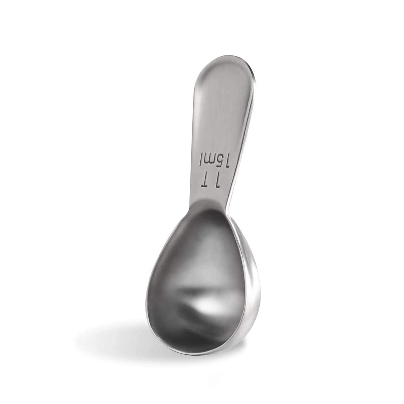 18/8 Stainless Steel Coffee Scoop: U-Taste 1 Tablespoon Metal Measuring Spoon, Short Handled Measure Scooper For Ground Coffee,