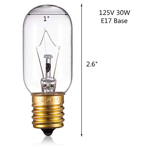 Light Bulb Fits For Lg Microwave Oven - Microwave Light Bulb For Lg Frigidaire Kenmore Whirlpool Ge Over The Range Microwave, Di