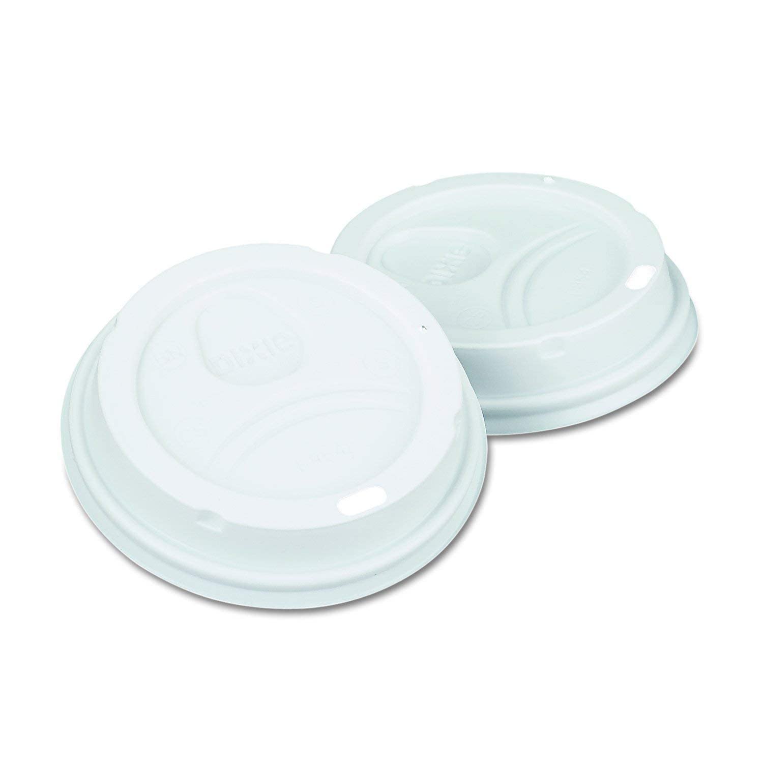 Dixie Perfectouch Wisesize Coffee Design Insulated Paper Cup, 12Oz Cups And Lids Bundle (12 Oz, 100 Cups, 100 Lids)