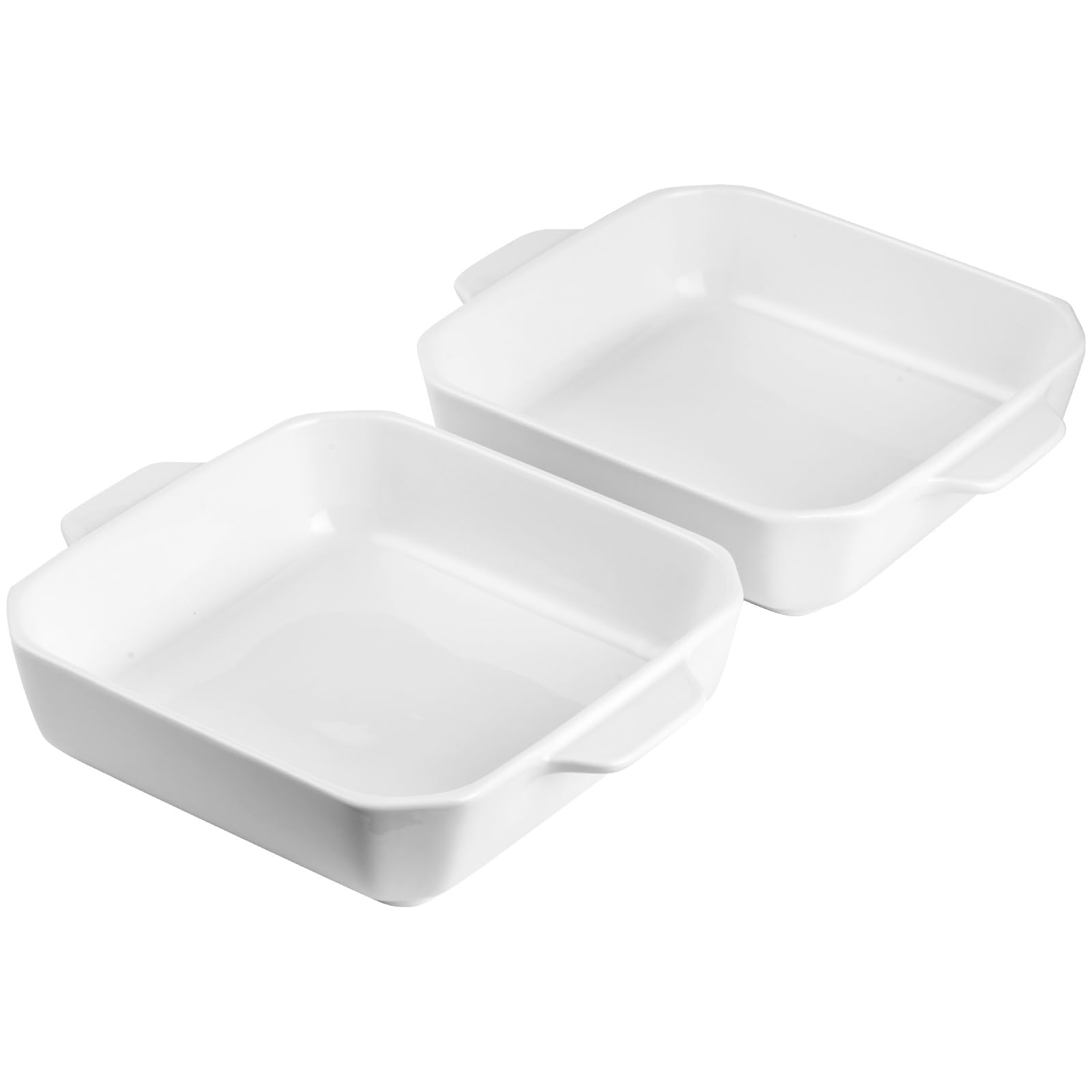 Onniyor Ceramic Baking Dishes, Square Baking Pans With Handles, Lasagna Pans Deep, Brownie Pans For Cooking, Casserole Dishes, C