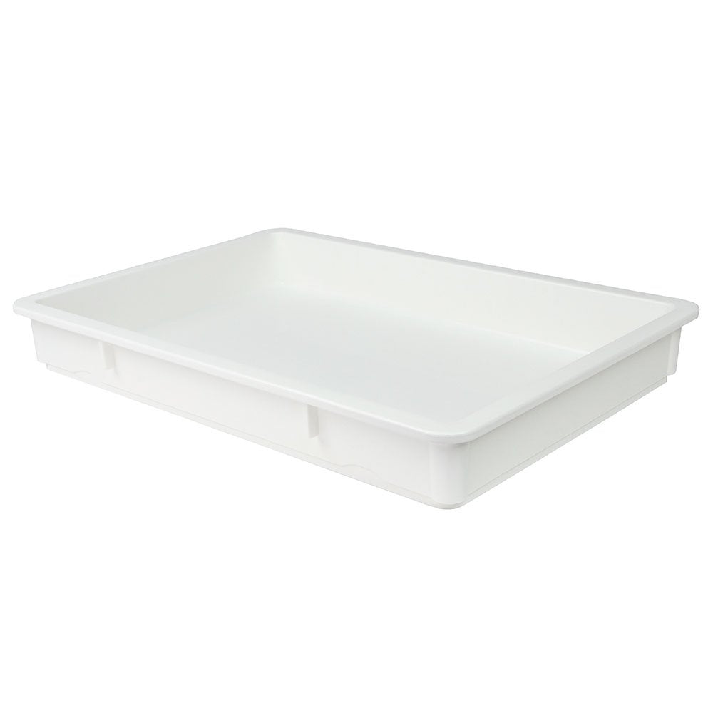 Cambro Db18263P148 White 18'' X 26'' X 3'' Pizza Dough Box - Qty: 1