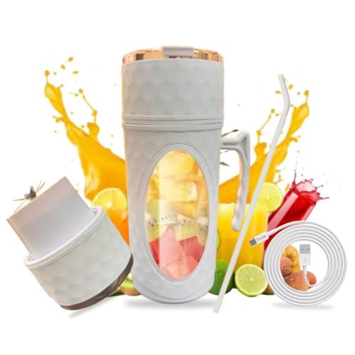 Hic Kitchen Portable Juicer Blenders For Smoothies And Juices, Usb Rechargeable Mini Juicer Bottle Blender Shake Maker Machine W