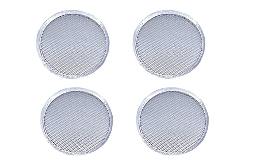 Zenshop Diameter 10 Inch Pure Aluminium Pizza Screen. (Set Of 4 Piece)