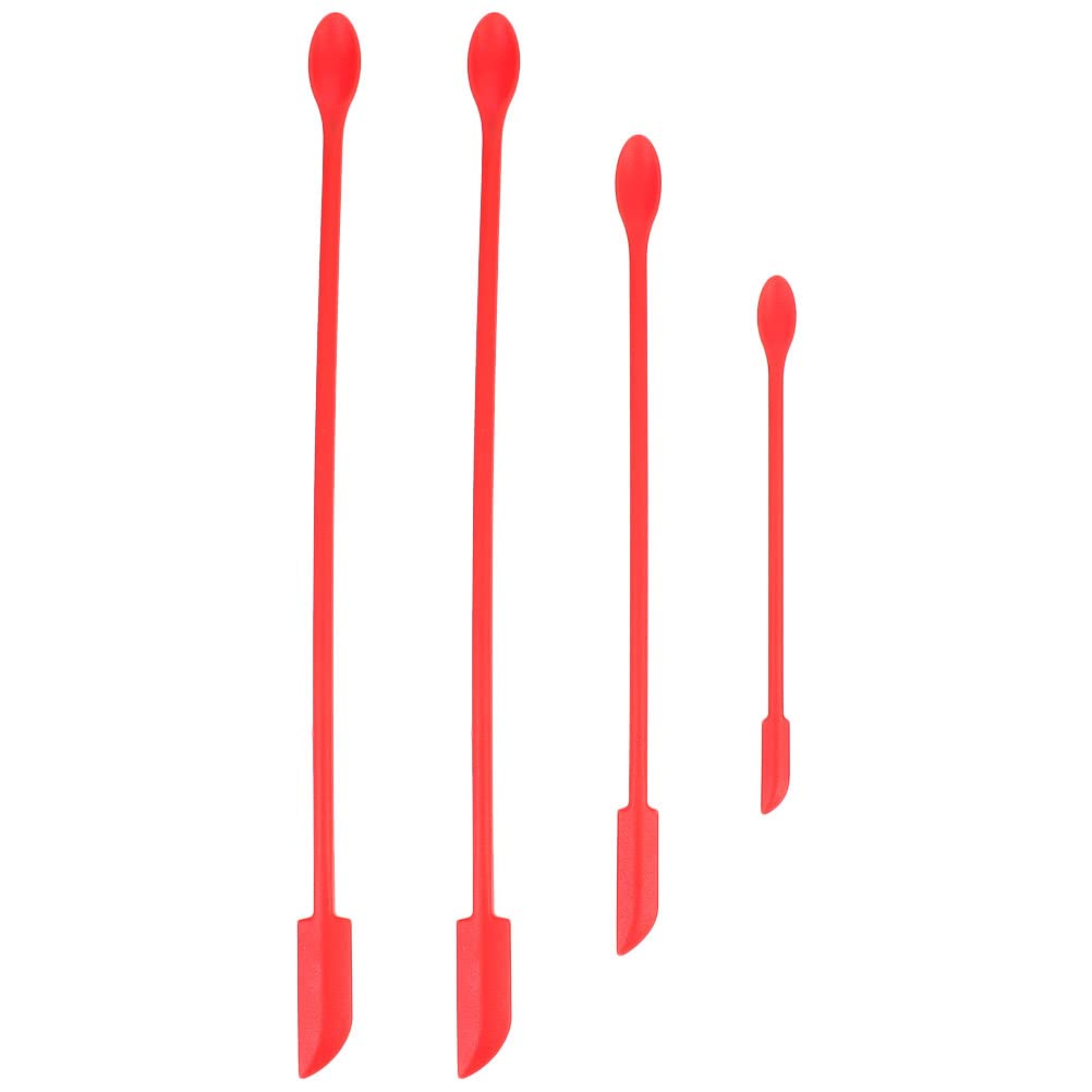 Beavorty 4pcs Spatula Versatile Makeup Applicators for Creams and Masks Food-grade Spatulas for Beauty and Culinary Use