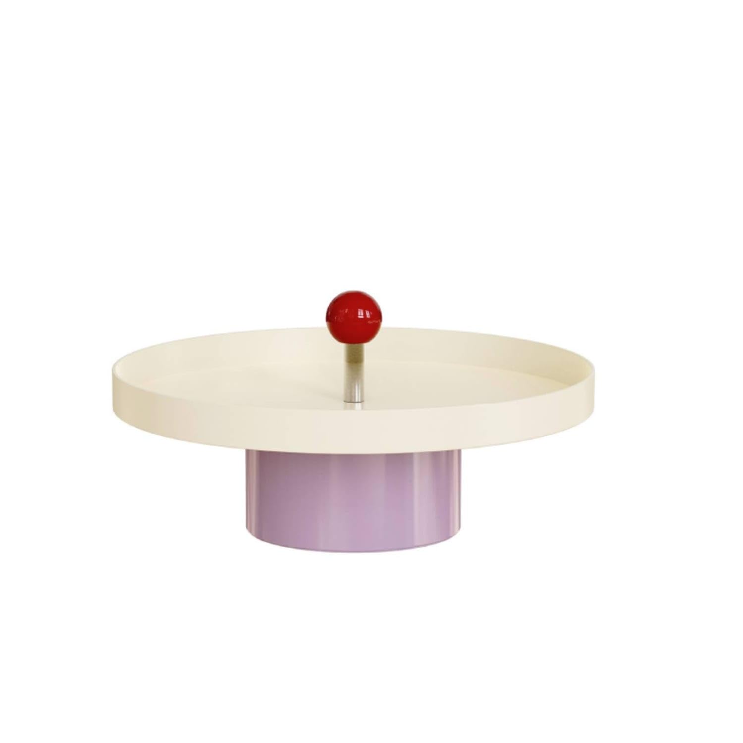 Zoomella Elevated Pedestal Display Tray Versatile Jewelry Tray With Pedestal Compact Organizer Decorative For Vanity, Dresser, E