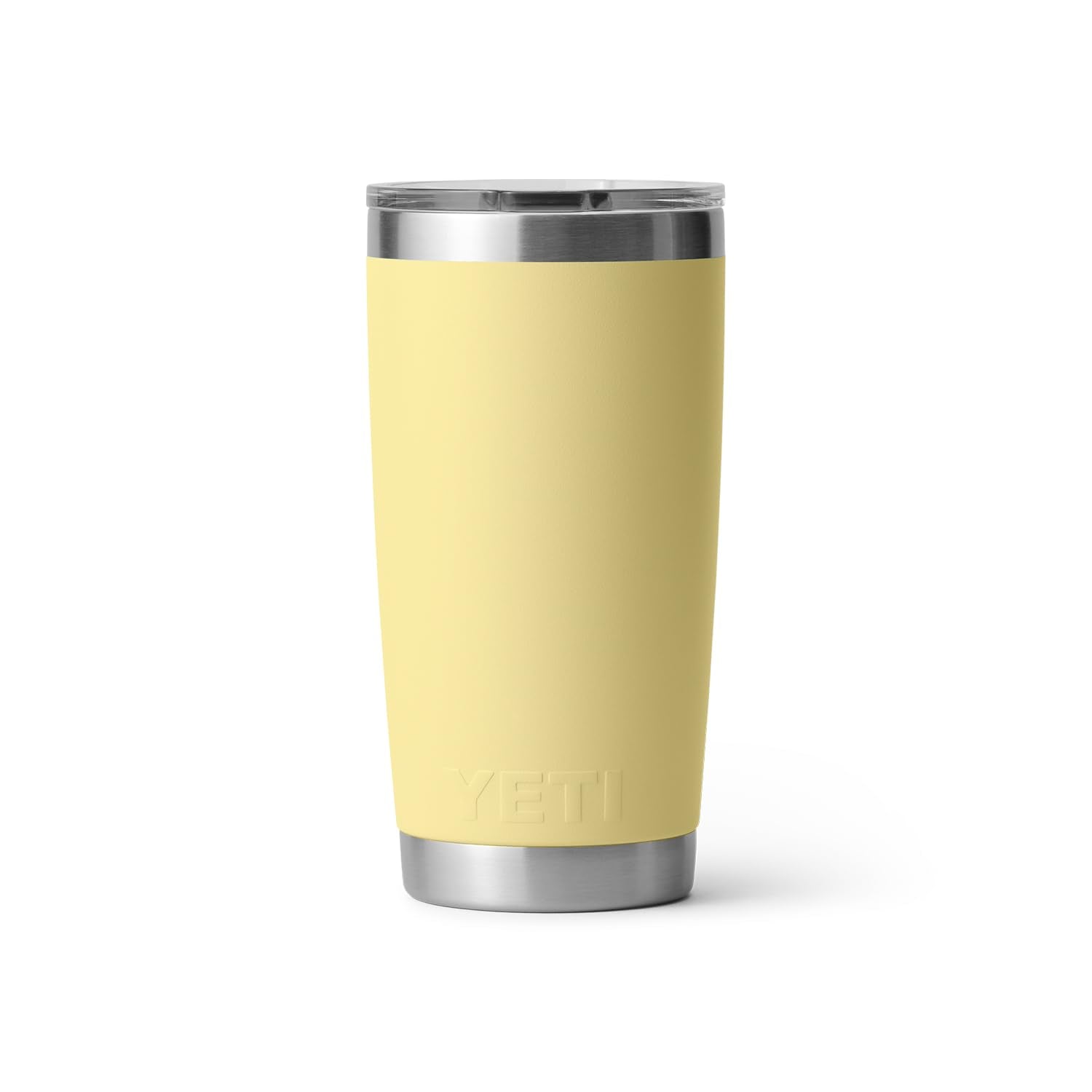 YETI Rambler 20 oz Tumbler, Stainless Steel, Vacuum Insulated, Daybreak Yellow, Model 21071503187