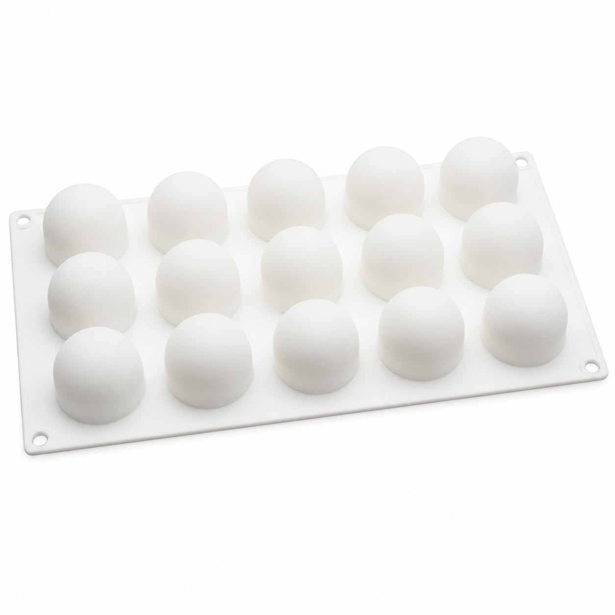 KSINWCOI 15Cavity Silicone Ball Mousse and Chocolate Mold