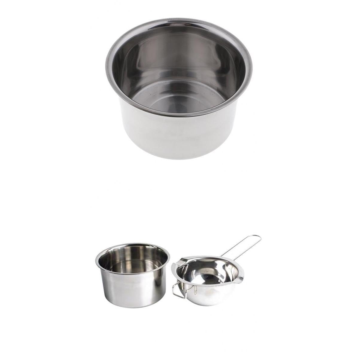 Merishopp 3Metal Wax Melting Pot Double Boiler For Diy Resin Crafts Candle Soap Making