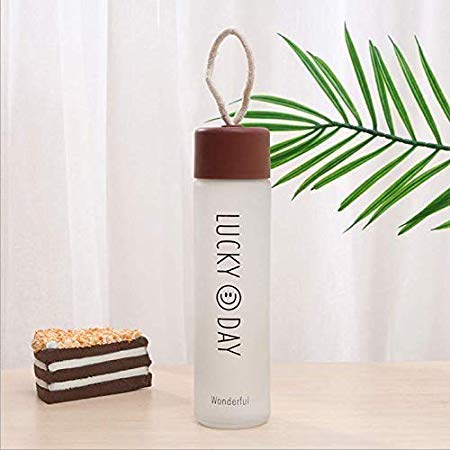Upkaranwale Glass Fridge Water Bottle | Leak Proof & Detox Water Bottle Glass | Wide Mouth & Easy To Clean | Best Usage For Offi