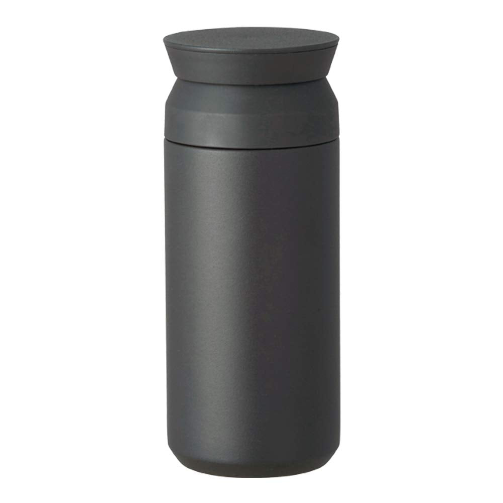 Kinto 20936 Travel Tumbler, 11.8 Fl Oz (350 Ml), Black, Double Wall Vacuum Construction, Heat And Cold Retention