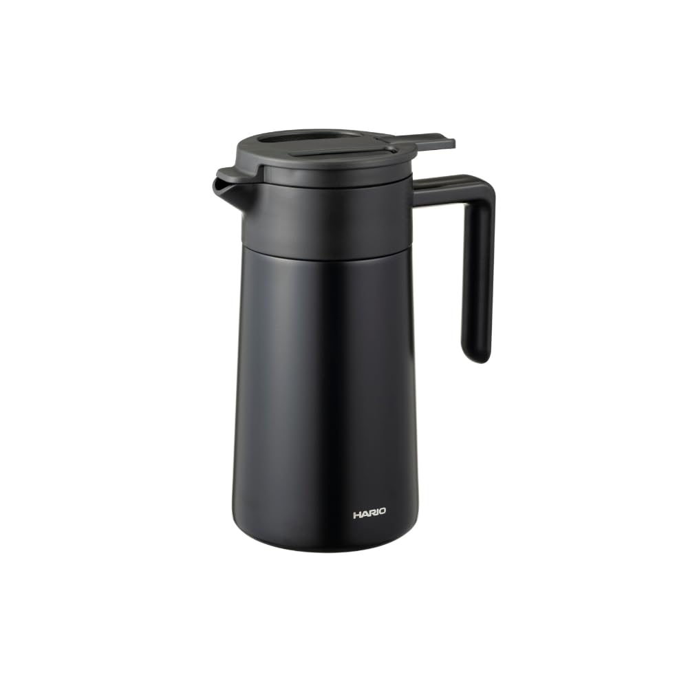 Hario Thermal Server with Ceramic Coating, 600ml Black
