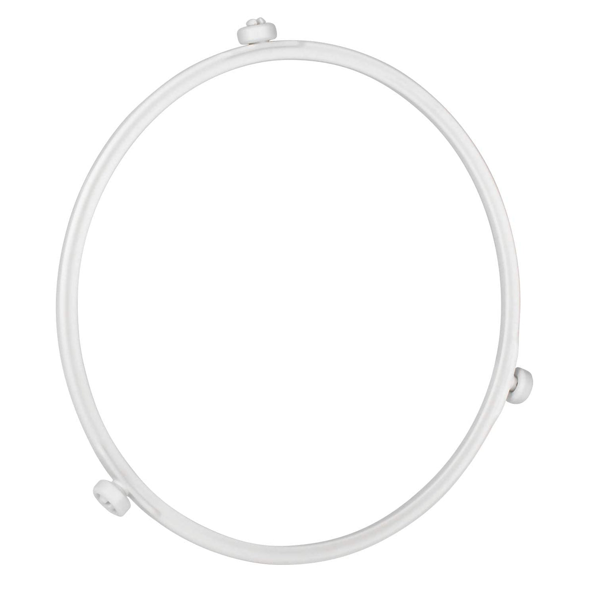 Jolaxy 7.4'' Microwave Turntable Ring With 14 Mm Rollers, Microwave Oven Tray Support, Glass Plate Rotating Roller Ring, Ring Ou