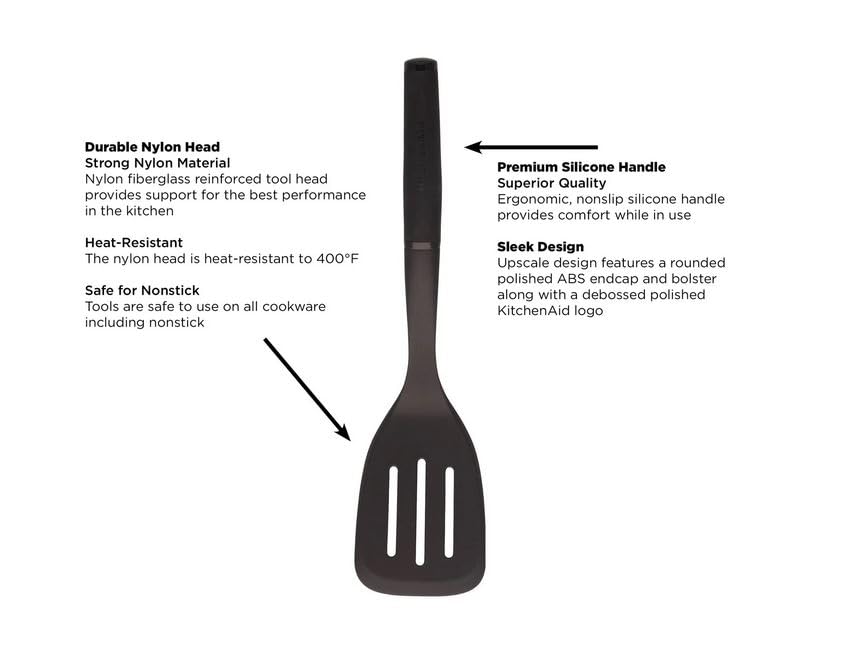 SLOTTED TURNER NYLON BLK (Pack of 1)