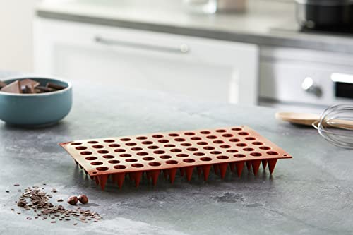 Silikomart Silicone Classic Collection Mold Shapes, Mini Cones