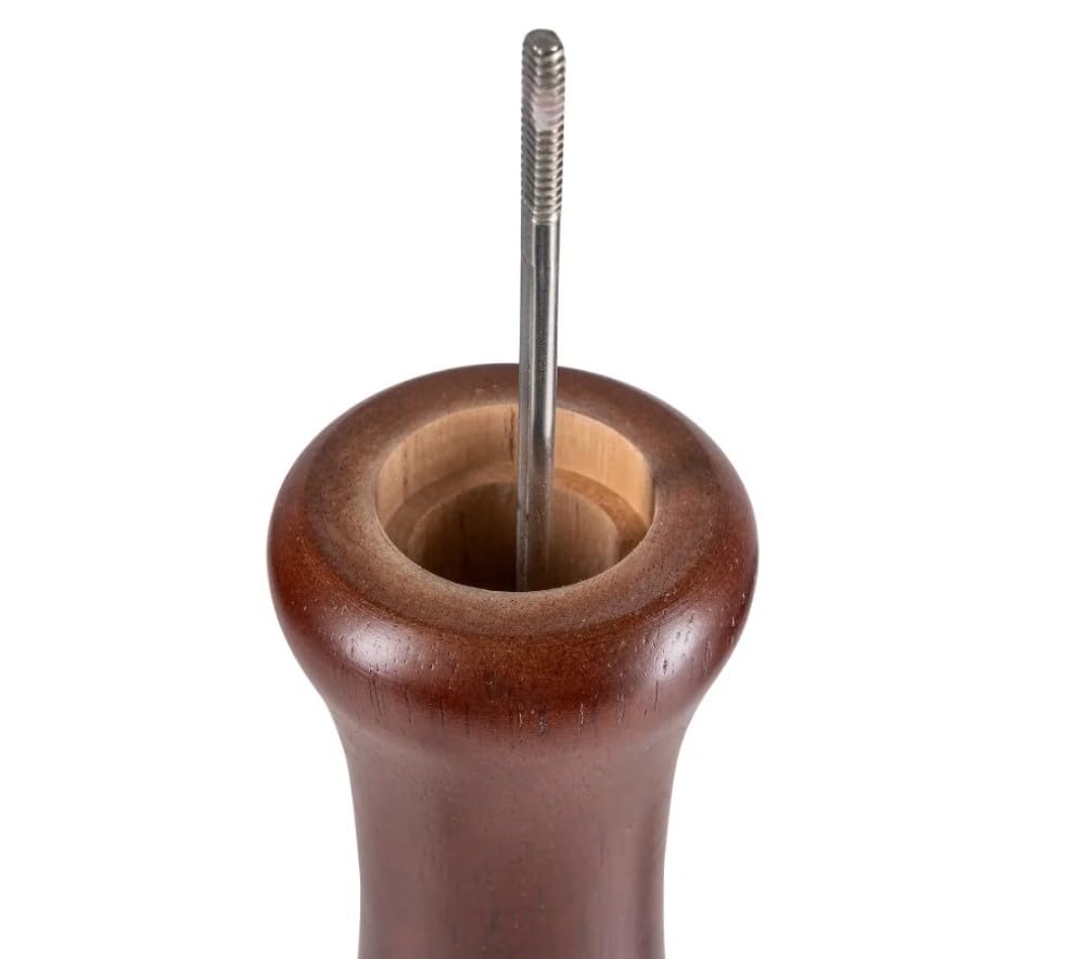 Soro Essentials- 18    Wooden Pepper Grinder- Pepper Mill Or Salt Mill Best Pepper Or Salt Grinder With An Adjustable Rotor And