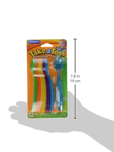 First Years Take & Toss Infant Spoons, 12 Ct