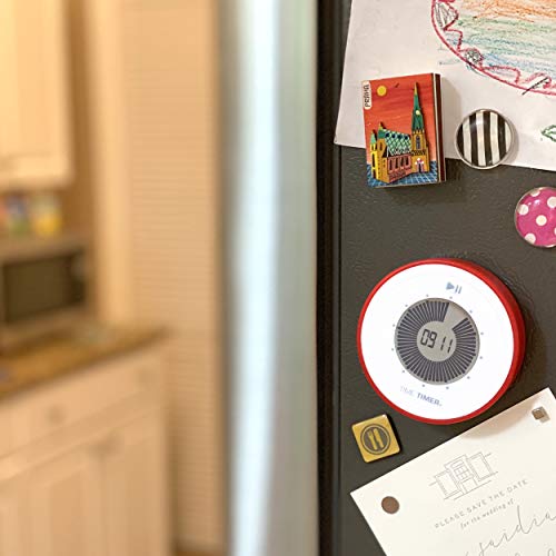 Time Timer Twist 90-Minute Digital Countdown Clock - For Kids Classroom Learning, Homeschool Study Tool, Teachers Desk Clock, Ex