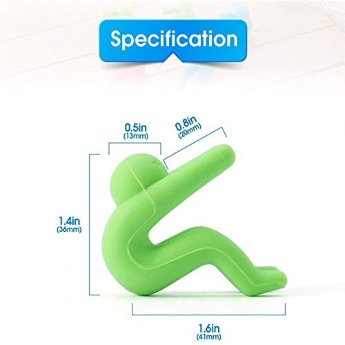 zswell Spill Stopper 4 Pack Silicone Lid Covers - Green and Pink, Large, Kitchen Cooking Tools