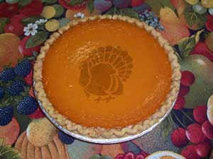 Designer Stencils Thanksgiving Turkey Cake Stencil, Beige/Semi-Transparent