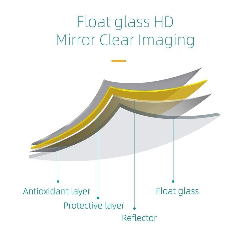 Sra Home Deco Handmade Wooden Antique Frame Round Wall-Mounted Mirror, Mirror For Bedroom, Bathroom, Living Room, Wall Basin, St