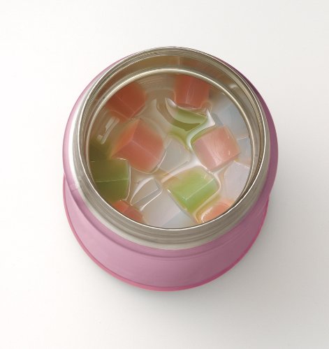 Zojirushi Stainless Steel Food Jar, 25-Ounce, Pink
