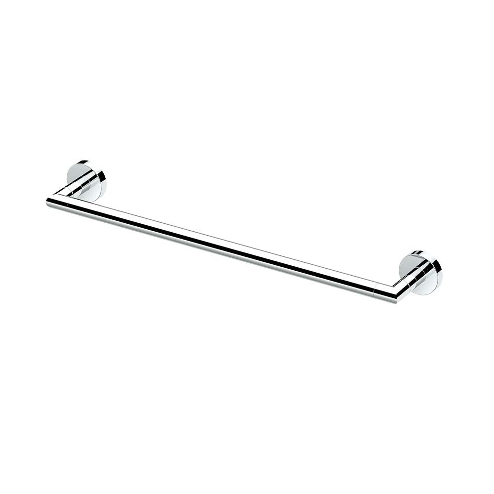 Gatco 4631 Glam Towel Bar, 18 Inch, Chrome