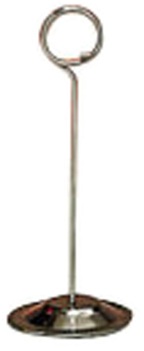 American Metalcraft CH6 Card Holders, Signs and Stands, 2.65 Length x 2.55 Width, Clear