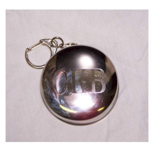 Ckb Products Collapsible Cupshot Glass - All Stainless Steel - Holds 1 Oz.50 Ml - Closes Flat - Includes Keychain Or Belt-Loop C